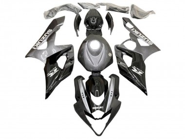 Discount 2005-2006 Silver Black Suzuki GSXR 1000 Motorcycle Fairings Canada