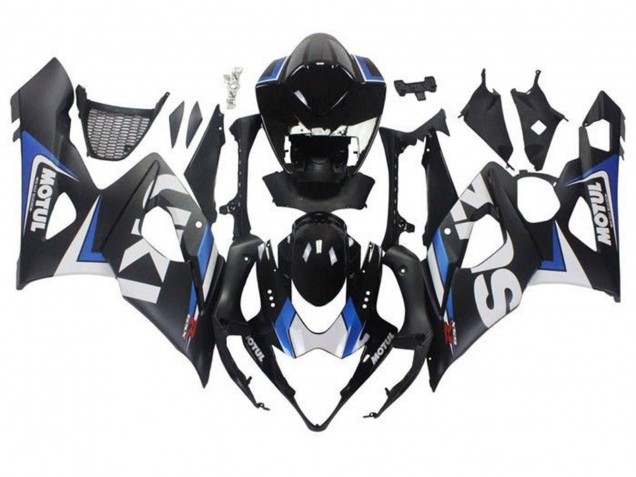 Discount 2005-2006 Matte Black Blue White Suzuki GSXR 1000 Motorcycle Fairings Canada