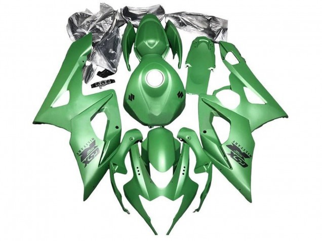Discount 2005-2006 Matte Green Suzuki GSXR 1000 Motorcycle Fairings Canada