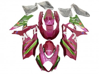 Discount 2005-2006 Pink Green Suzuki GSXR 1000 Motorcycle Fairings Canada