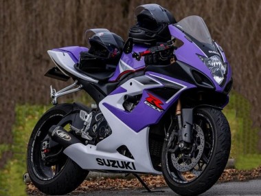 Discount 2005-2006 Purple White Suzuki GSXR 1000 Motorcycle Fairings Canada