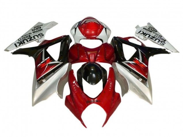 Discount 2005-2006 Silver Red Black Suzuki GSXR 1000 Motorcycle Fairings Canada
