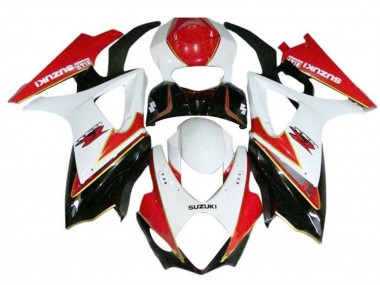 Discount 2005-2006 White Red Black Gold Suzuki GSXR 1000 Motorcycle Fairings Canada