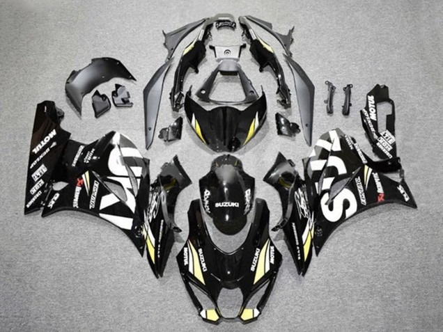 Discount 2017-2024 Black White Yellow Suzuki GSXR1000 Motorcycle Fairings Canada