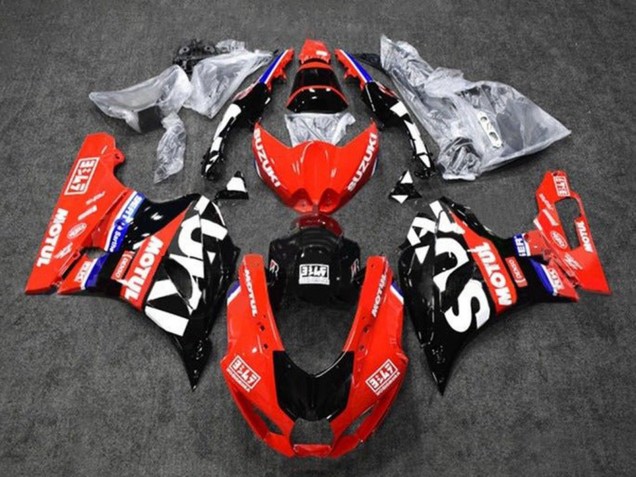 Discount 2017-2024 Red White Blue Black Motul Suzuki GSXR1000 Motorcycle Fairings Canada