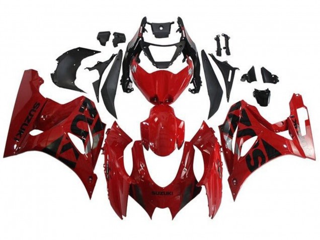 Discount 2017-2024 Red Black Silver Suzuki GSXR1000 Motorcycle Fairings Canada