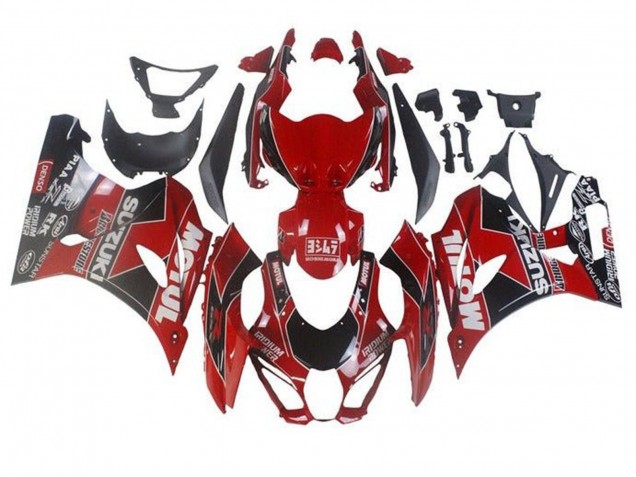 Discount 2017-2024 Red White Black Motul Suzuki GSXR1000 Motorcycle Fairings Canada