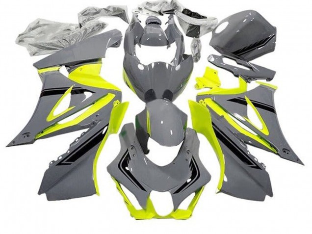 Discount 2017-2024 Grey Yellow Black Suzuki GSXR1000 Motorcycle Fairings Canada