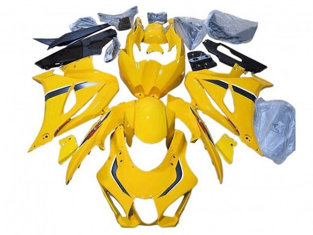 Discount 2017-2024 Yellow Suzuki GSXR1000 Motorcycle Fairings Canada