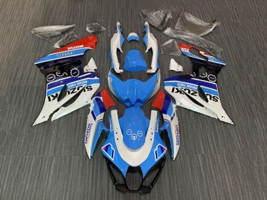 Discount 2017-2024 White Blue Stripe Red Motul Suzuki GSXR1000 Motorcycle Fairings Canada