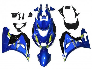 Discount 2017-2024 Blue Green Black Ecstar Suzuki GSXR1000 Motorcycle Fairings Canada