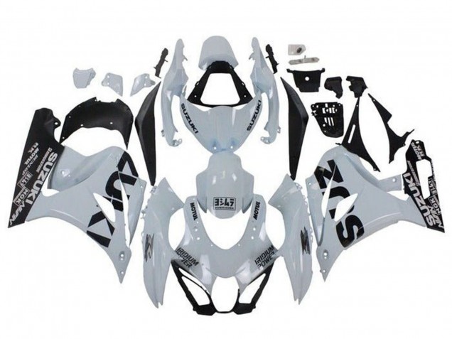 Discount 2017-2024 White Black Suzuki GSXR1000 Motorcycle Fairings Canada