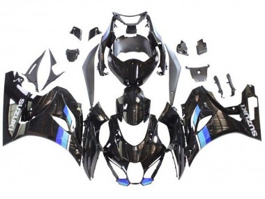 Discount 2017-2024 Black Blue Stripe Suzuki GSXR1000 Motorcycle Fairings Canada