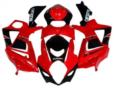 Discount 2007-2008 Red Black White Decal Suzuki GSXR 1000 Motorcycle Fairings Canada