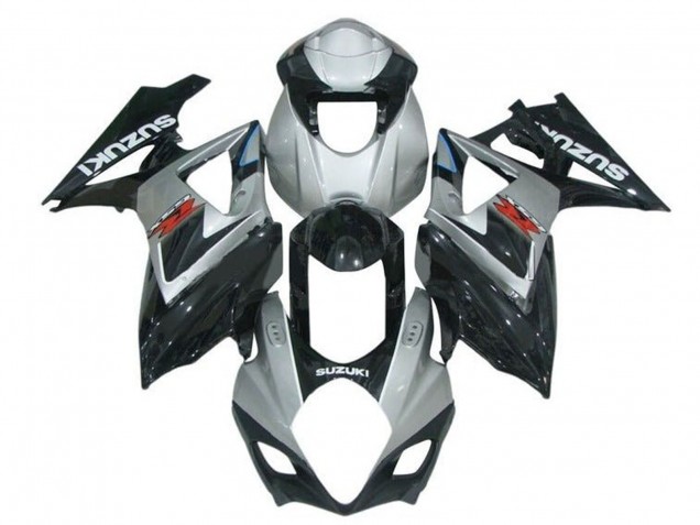 Discount 2007-2008 Grey Glossy Black Red White Suzuki GSXR 1000 Motorcycle Fairings Canada
