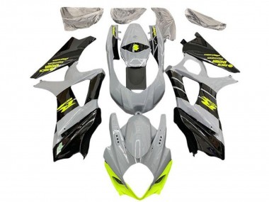 Discount 2007-2008 Nardo Grey Neon Yellow Black Suzuki GSXR 1000 Motorcycle Fairings Canada