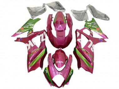 Discount 2007-2008 Pink Green White Suzuki GSXR 1000 Motorcycle Fairings Canada