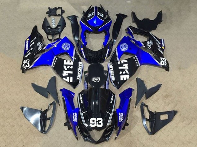 Discount 2009-2016 Black Blue White 93 Suzuki GSXR 1000 Motorcycle Fairings Canada