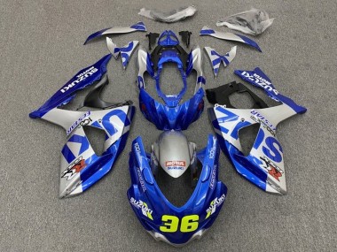 Discount 2009-2016 Blue Silver 36 Suzuki GSXR 1000 Motorcycle Fairings Canada