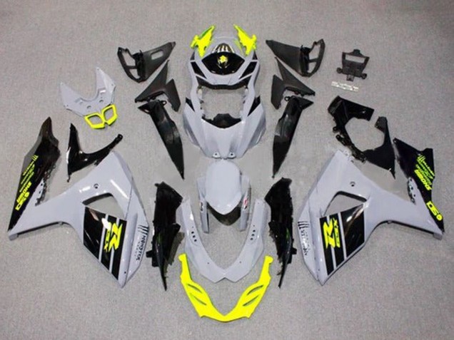 Discount 2009-2016 Grey Neon Yellow Black Suzuki GSXR 1000 Motorcycle Fairings Canada