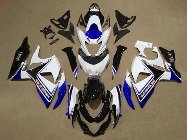 Discount 2009-2016 White Blue Black Yoshimura Suzuki GSXR 1000 Motorcycle Fairings Canada