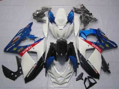 Discount 2009-2016 White Blue Red Black Tamoil Suzuki GSXR 1000 Motorcycle Fairings Canada