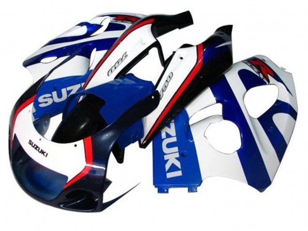 Discount 1996-2000 Blue White Dark Blue Red Suzuki GSXR 600 / GSXR 750 Motorcycle Fairings Canada