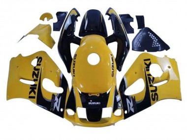 Discount 1996-2000 Yellow Black Suzuki GSXR 600 / GSXR 750 Motorcycle Fairings Canada