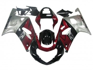 Discount 2001-2003 Silver Red Glossy Black Suzuki GSXR 600 / GSXR 750 Motorcycle Fairing Canada