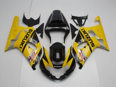 Discount 2001-2003 Yellow Silver Glossy Black Suzuki GSXR 600 / GSXR 750 Motorcycle Fairing Canada