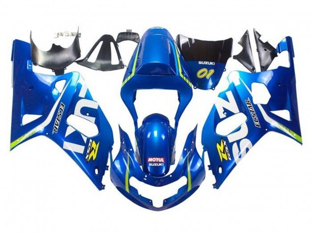 Discount 2001-2003 Blue Yellow Green White Suzuki GSXR 600 / GSXR 750 Motorcycle Fairings Canada