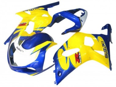 Discount 2001-2003 Blue Yellow White Suzuki GSXR 600 / GSXR 750 Motorcycle Fairings Canada