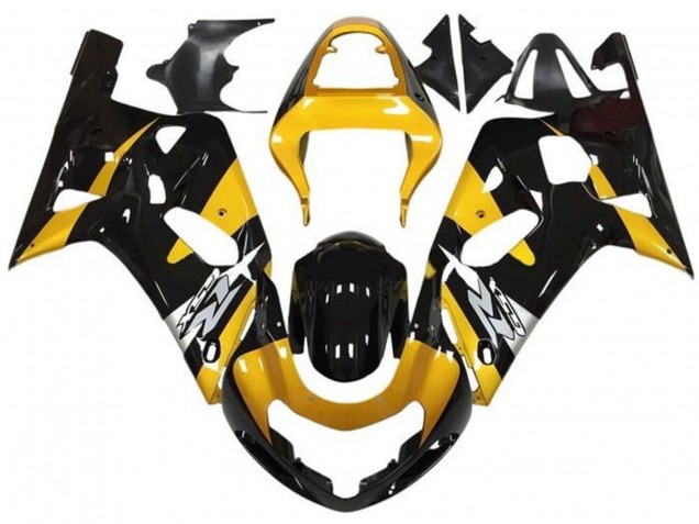 Discount 2001-2003 Yellow Silver Glossy Black Suzuki GSXR 600 / GSXR 750 Motorcycle Fairings Canada