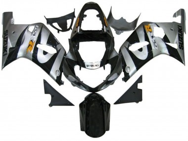 Discount 2001-2003 Silver Black Yellow Suzuki GSXR 600 / GSXR 750 Motorcycle Fairings Canada