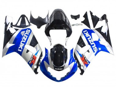 Discount 2001-2003 Blue Silver Glossy Black Suzuki GSXR 600 / GSXR 750 Motorcycle Fairings Canada