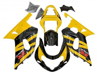 Discount 2001-2003 Yellow Black Stripe Red Suzuki GSXR 600 / GSXR 750 Motorcycle Fairings Canada