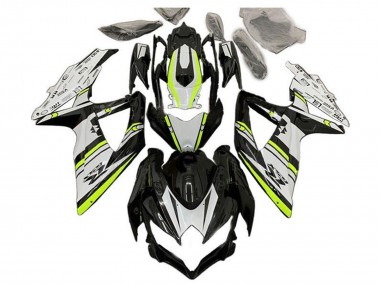 Discount 2008-2010 White Green Glossy Black Suzuki GSXR 600 / GSXR 750 Motorcycle Fairings Canada