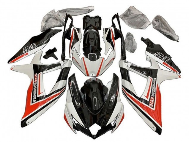 Discount 2008-2010 White Orange Glossy Black Yoshimura Suzuki GSXR 600 / GSXR 750 Motorcycle Fairings Canada