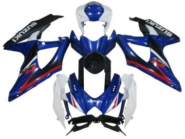 Discount 2008-2010 White Blue Red Black Suzuki GSXR 600 / GSXR 750 Motorcycle Fairings Canada