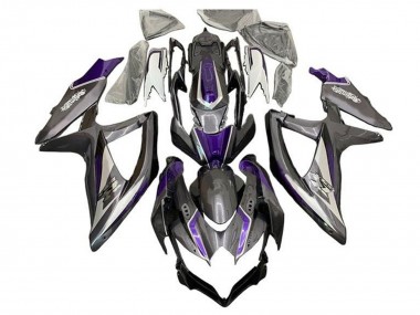 Discount 2008-2010 Silver Grey Purple Suzuki GSXR 600 / GSXR 750 Motorcycle Fairings Canada