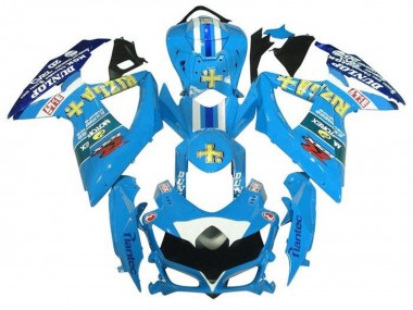 Discount 2008-2010 Light Blue Yellow Rizla Suzuki GSXR 600 / GSXR 750 Motorcycle Fairings Canada