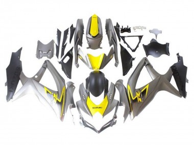 Discount 2008-2010 Silver Yellow Black Suzuki GSXR 600 / GSXR 750 Motorcycle Fairings Canada