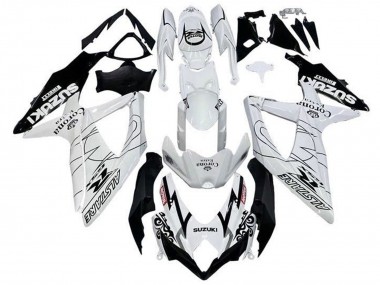 Discount 2008-2010 White Black Alstare Corona Extra Motul Suzuki GSXR 600 / GSXR 750 Motorcycle Fairings Canada
