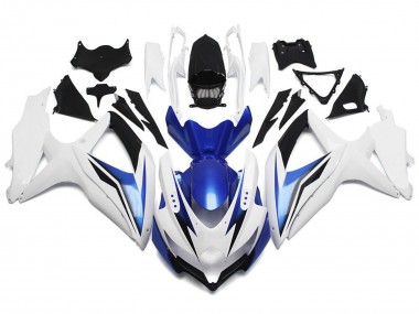Discount 2008-2010 White Blue Black Suzuki GSXR 600 / GSXR 750 Motorcycle Fairing Canada