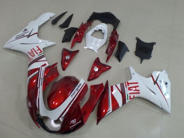 Discount 2011-2024 Candy Red White Fiat Suzuki GSXR 600 / GSXR 750 Motorcycle Fairings Canada