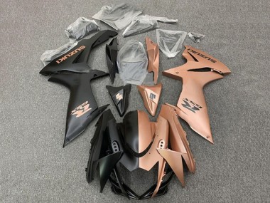 Discount 2011-2024 Matte Black Copper Brown Split Suzuki GSXR 600 / GSXR 750 Motorcycle Fairings Canada