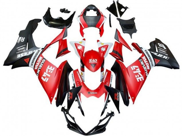 Discount 2011-2024 Red White Black Motul Suzuki GSXR 600 / GSXR 750 Motorcycle Fairings Canada