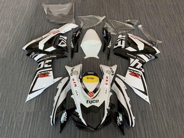 Discount 2011-2024 White Black Yellow Red Tyco Suzuki GSXR 600 / GSXR 750 Motorcycle Fairings Canada