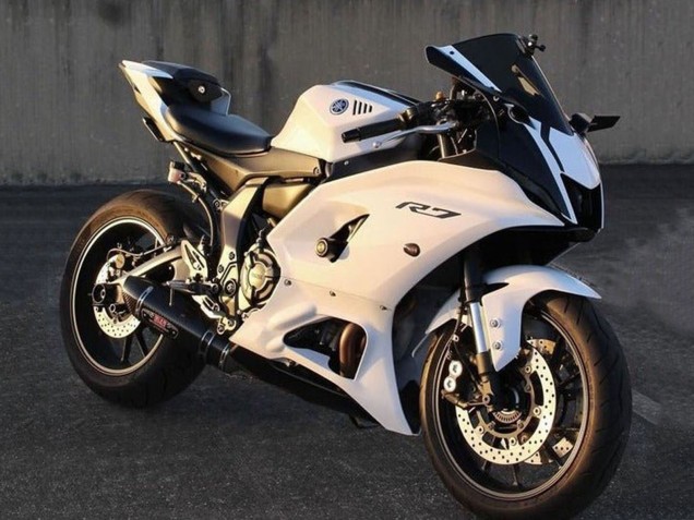 Discount 2021-2024 White Black Yamaha YZF R7 Motorcycle Fairings Canada