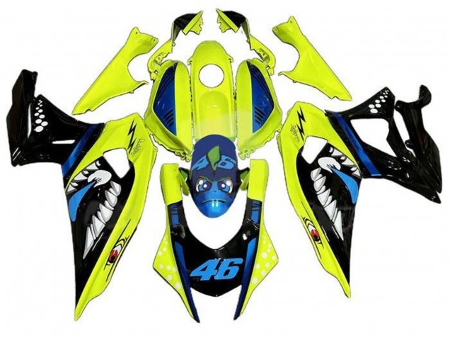 Discount 2021-2024 Yellow Black Shark Yamaha YZF R7 Motorcycle Fairings Canada